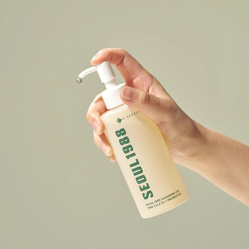 K-SECRET Seoul 1988 Cleansing Oil: Pine Cica 1% + Probiotics