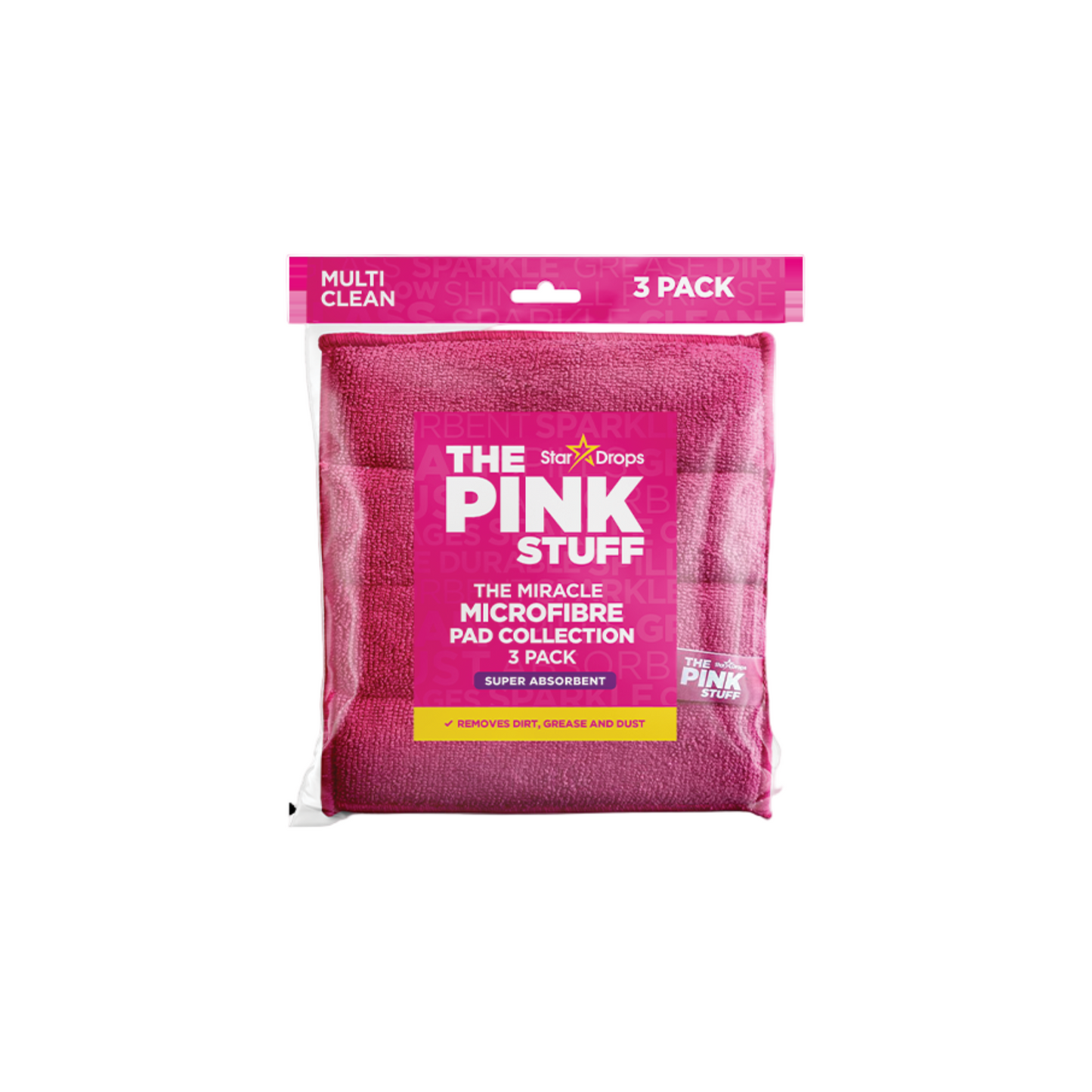 The Pink Stuff Microfibre Pad Collection