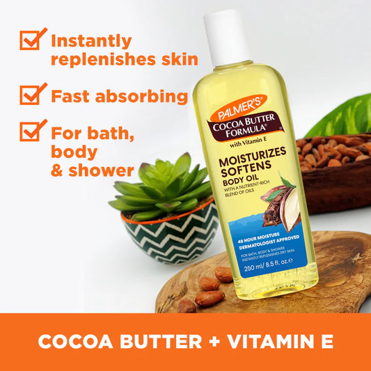 Palmer's Cocoa Butter Moisturizes Softens Body Oil