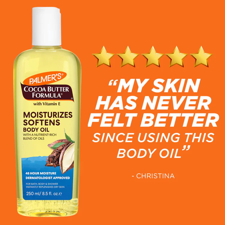 Palmer's Cocoa Butter Moisturizes Softens Body Oil