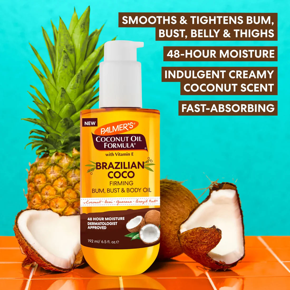 Palmer's Brazilian Coco Firming Bum, Bust & Body Oil