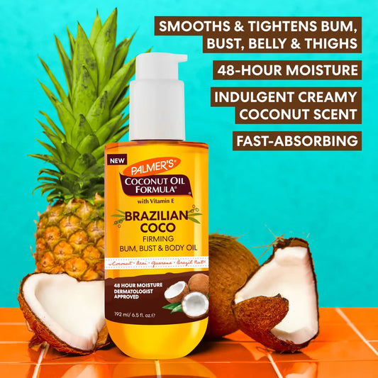 Palmer's Brazilian Coco Firming Bum, Bust & Body Oil