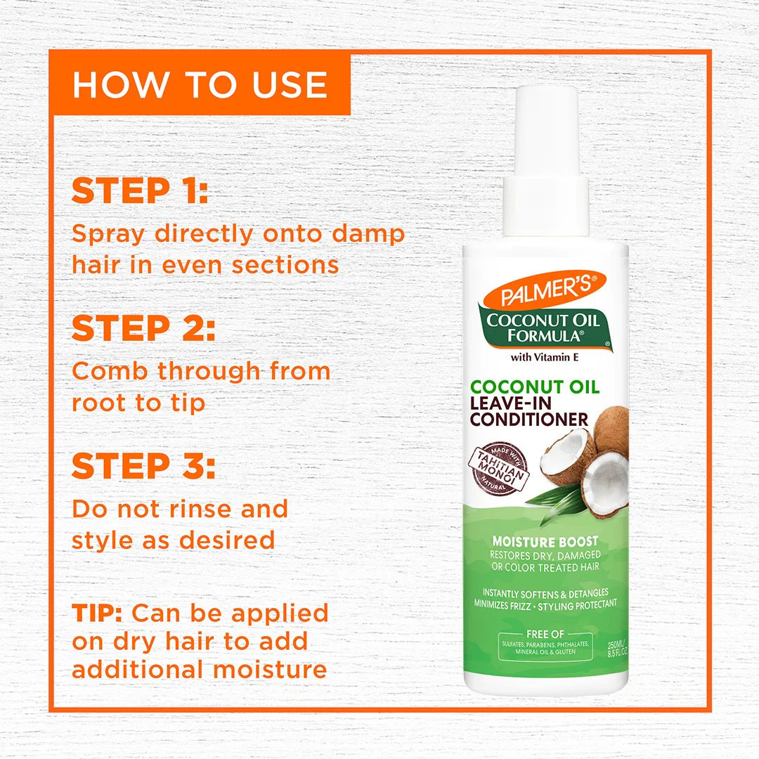 Palmer’s Coconut Oil Formula Moisture Boost Leave-In Conditioner