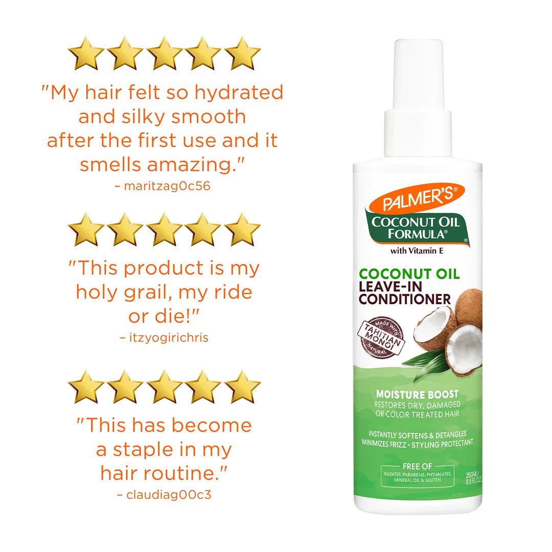 Palmer’s Coconut Oil Formula Moisture Boost Leave-In Conditioner
