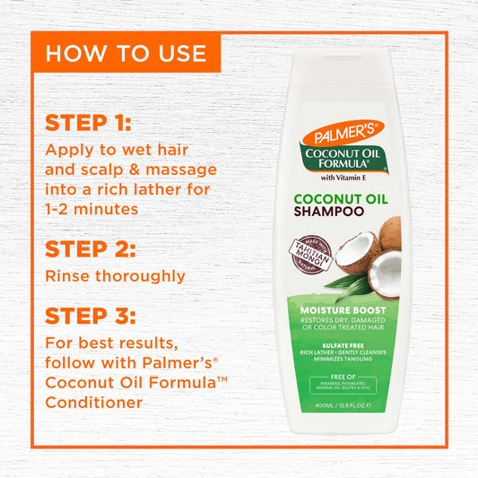 PALMER’S Coconut Oil Formula Moisture Boost Shampoo