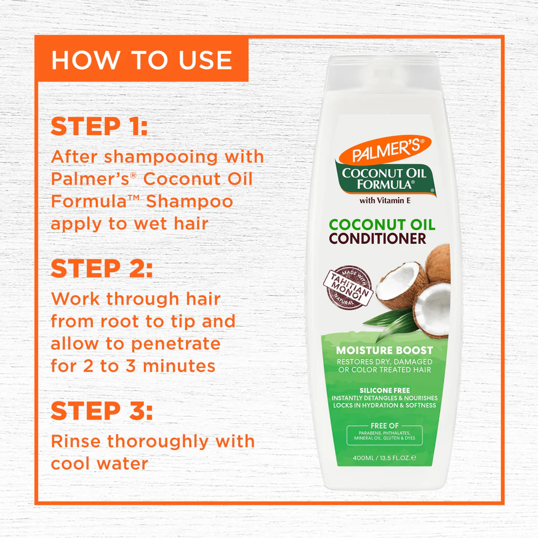 PALMER’S Coconut Oil Formula Moisture Boost Conditioner