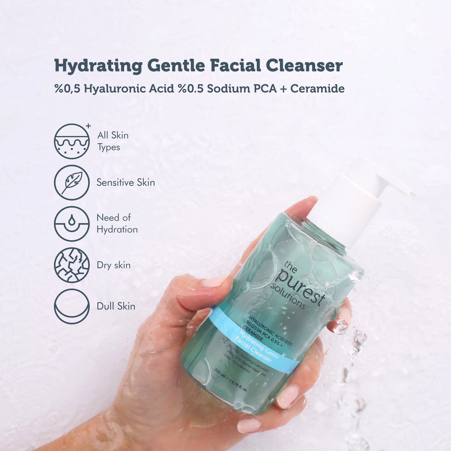 The Purest Hydrating Gentle Facial Cleanser