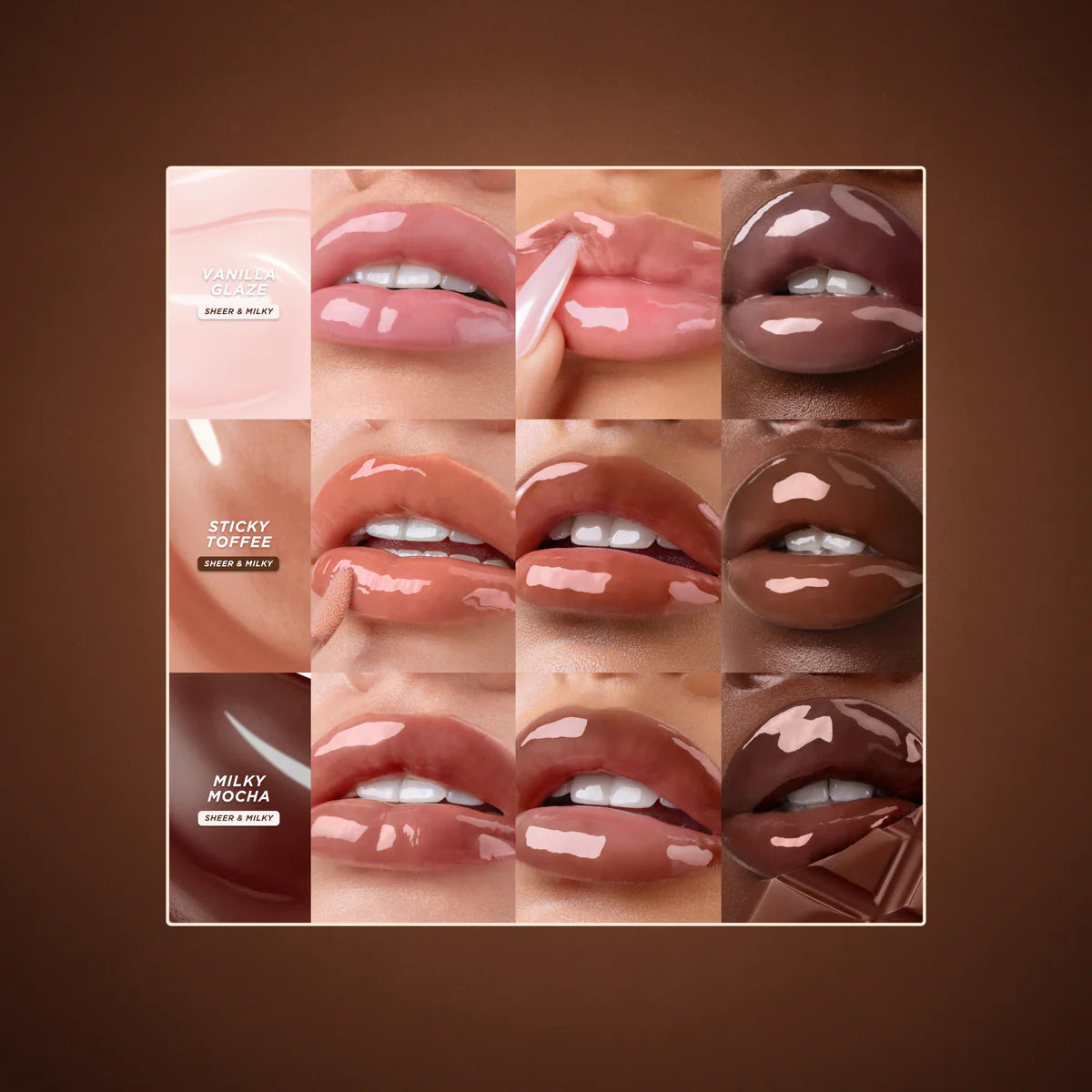 Gisou Honey Infused Lip Oil Milky Mocha