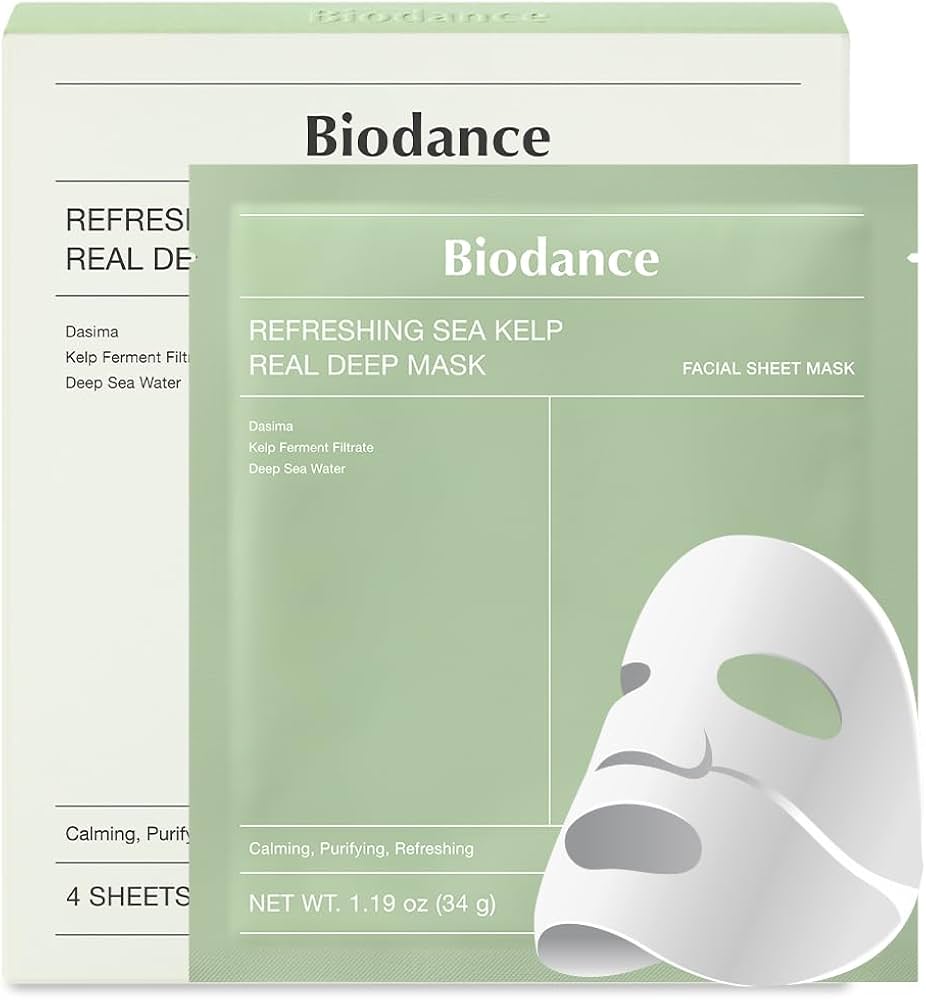 Biodance Refreshing Sea Kelp Real Deep Green Mask