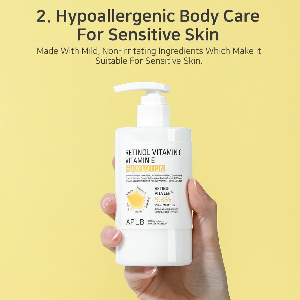 APLB Retinol Vitamin C Vitamin E Body Lotion Retionl Vita CEN™ 9.3%