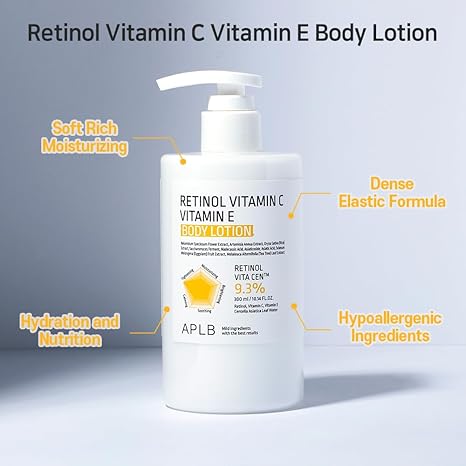APLB Retinol Vitamin C Vitamin E Body Lotion Retionl Vita CEN™ 9.3%