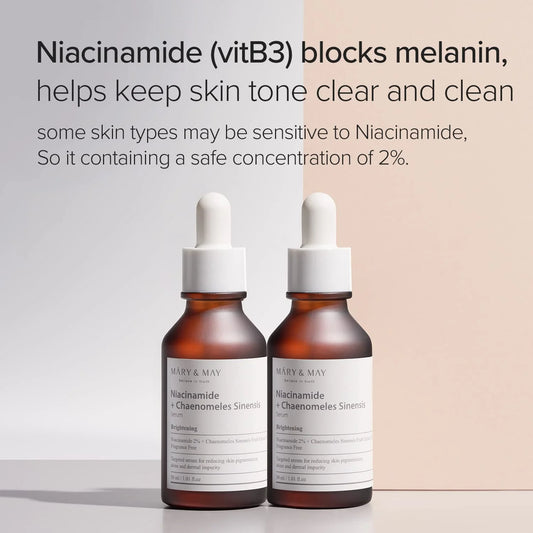 Mary & May Niacinamide + Chaenomeles Sinensis Serum