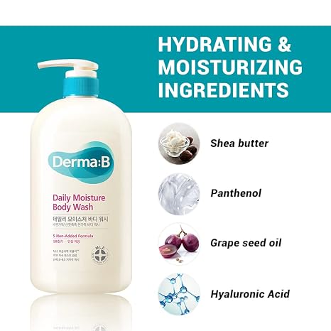 DERMA:B Daily Moisture Body Wash