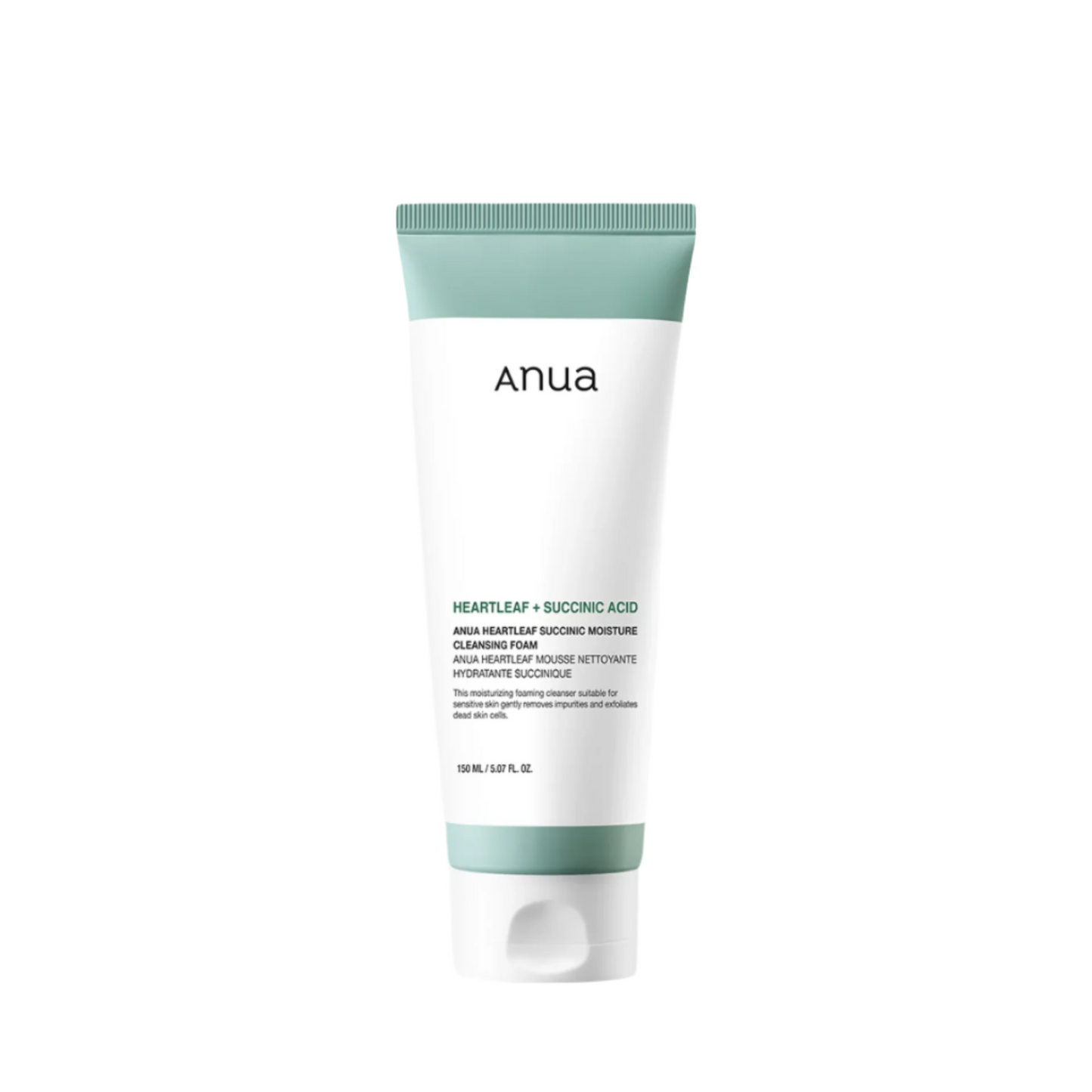 Anua Heartleaf Succinic Moisture Cleansing Foam