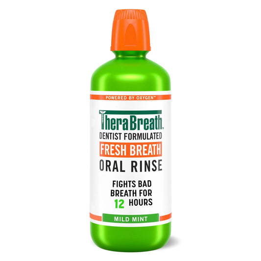 THERABREATH Fresh Breath Oral Rinse - Mild Mint