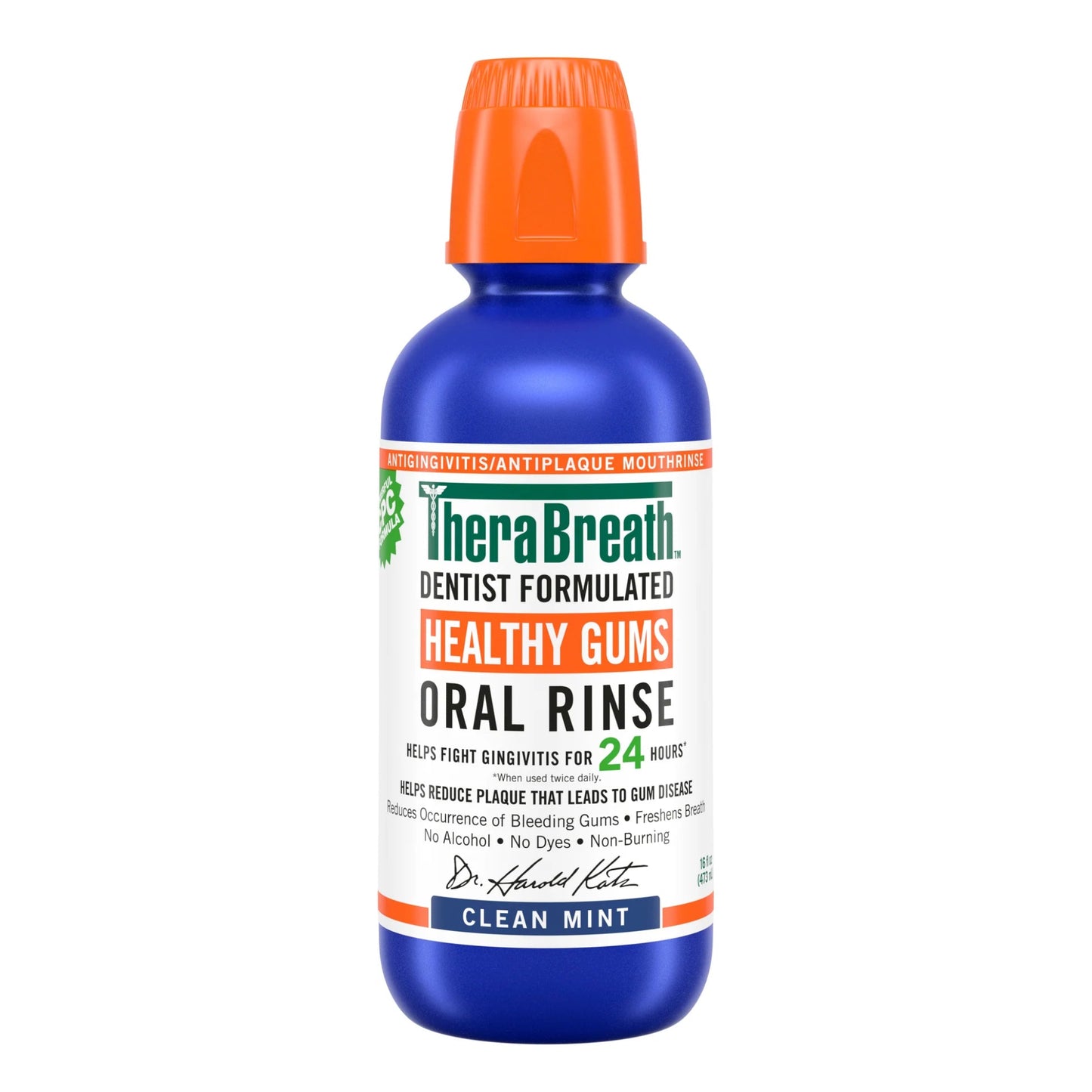 THERABREATH Healthy Gums Mouthwash Antigingivitis - Clean Mint
