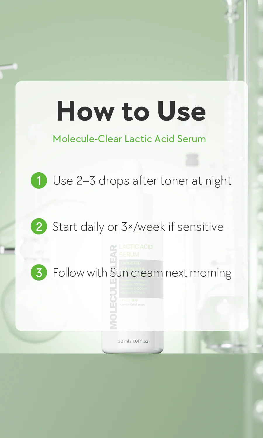 NINELESS Molecule-Clear 5% Lactic Acid Serum