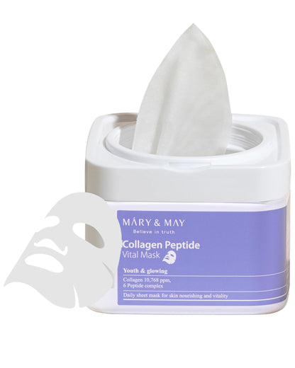 Mary & May Collagen Peptide Vital Mask