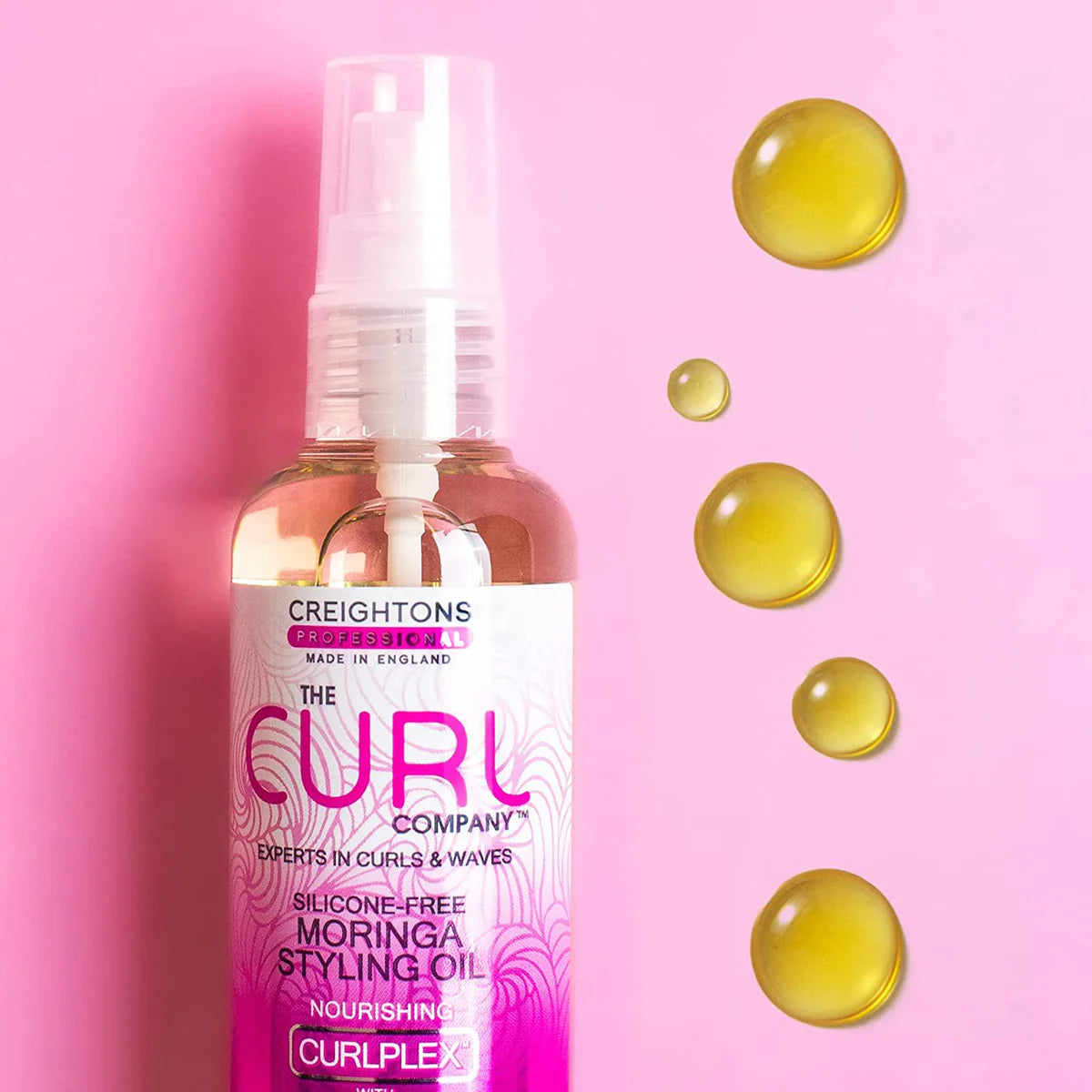 The Curl Company Moringa Styling Oil