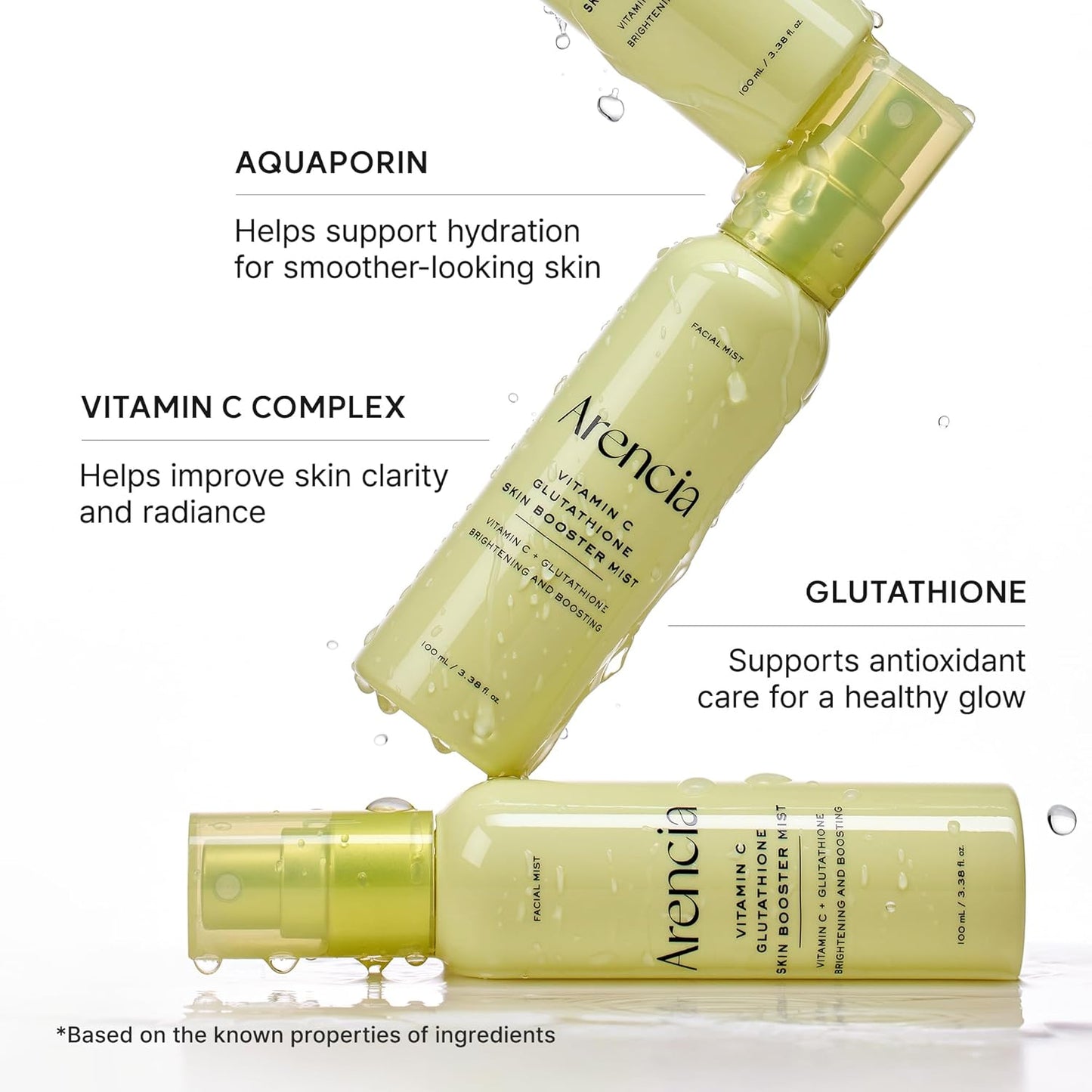 Arencia Vitamin C Glutathione Skin Booster Mist