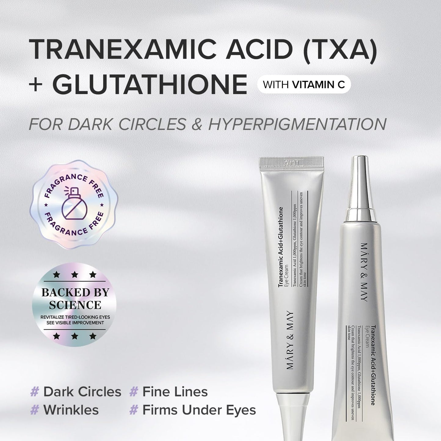 Mary&May Tranexamic Acid + Glutathione Eye Cream Special Set