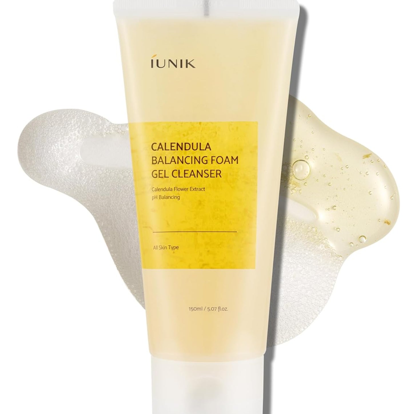 IUNIK Calendula Balancing Foam Gel Cleanser