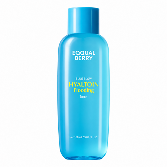 EQQUALBERRY Blue Blow Hyaltoin Flooding Toner