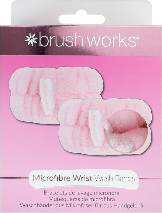 Brushworks Microfibre Wrist Wash Bands