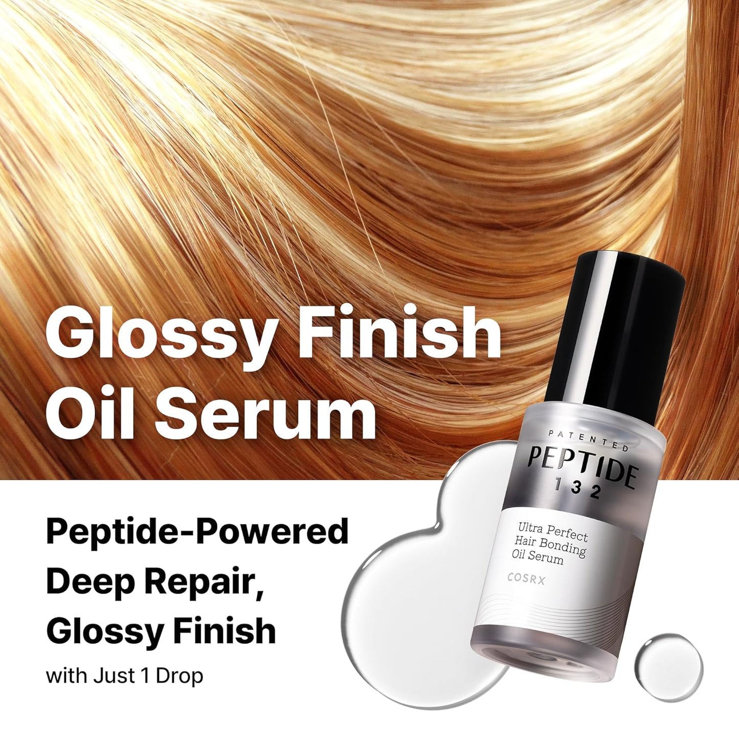 Cosrx PEPTIDE-132 Ultra Perfect Hair Bonding Oil Serum