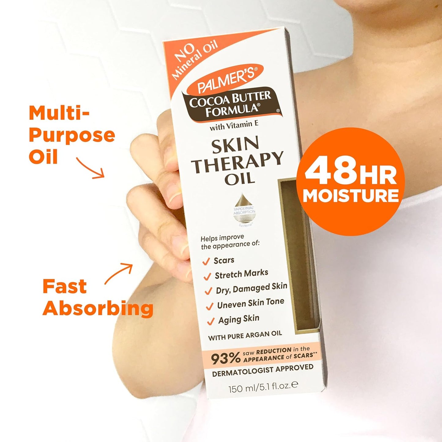 Palmer’s Cocoa Butter Formula Skin Therapy Oil with Vitamin E (Argan Oil variant)