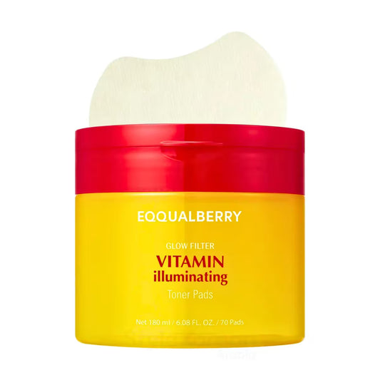 EQQUALBERRY Vitamin illuminating Toner Pads