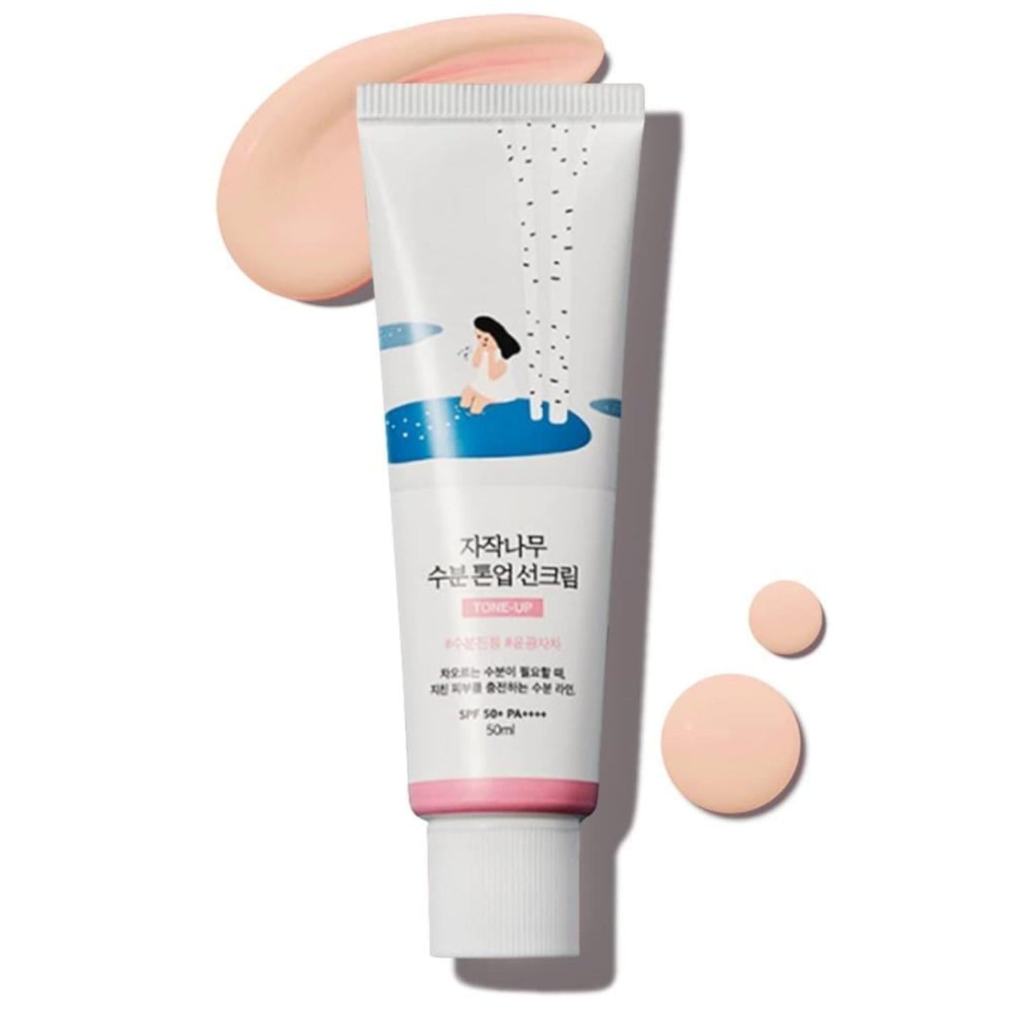 ROUND LAB Birch Juice Moisturizing Tone‑Up Sunscreen SPF50+ PA++++