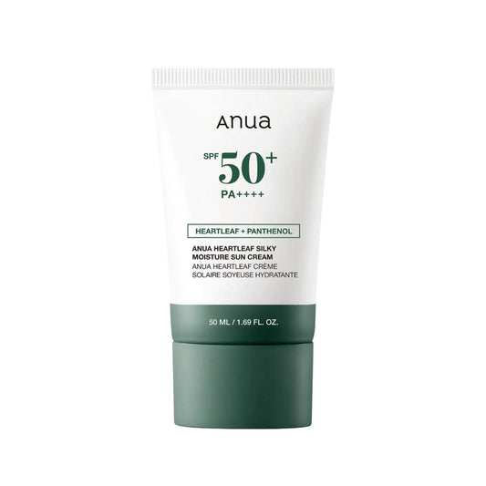 Anua Heartleaf Silky Moisture Sun Cream 