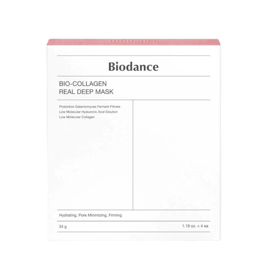 Biodance Bio-Collagen Real Deep Mask Pack of 4