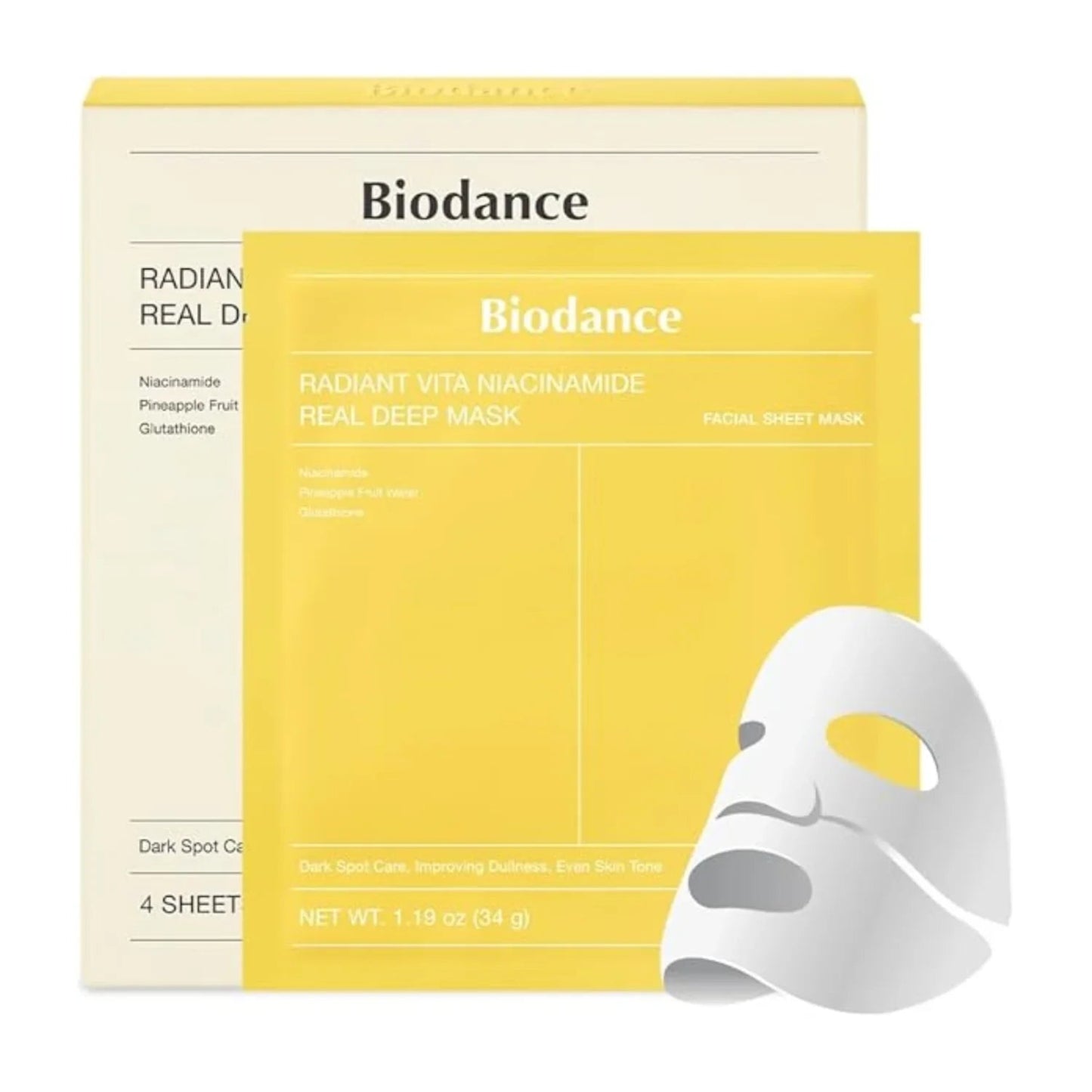 Biodance Radiant Vita Niacinamide Real Deep Mask