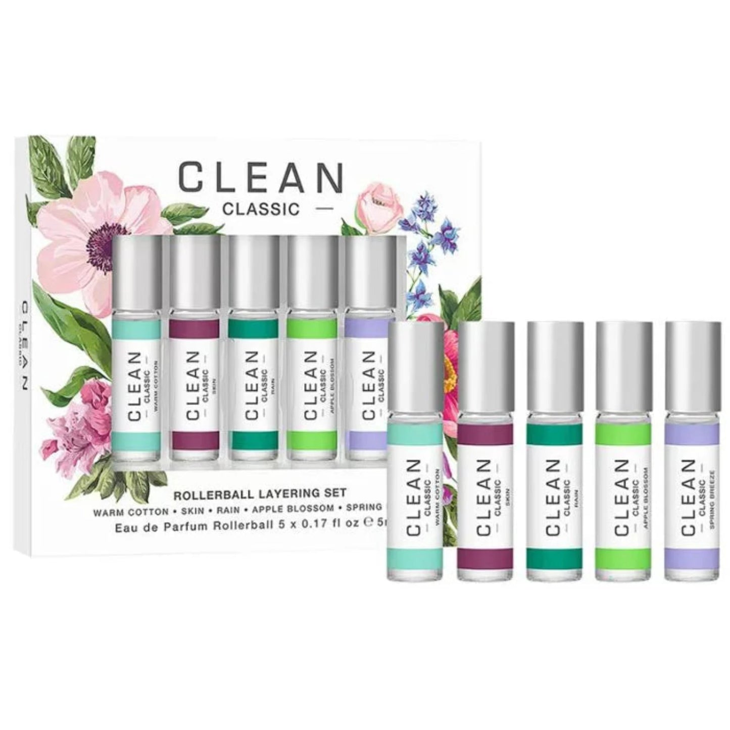 Clean Classic Rollerball Layering Set