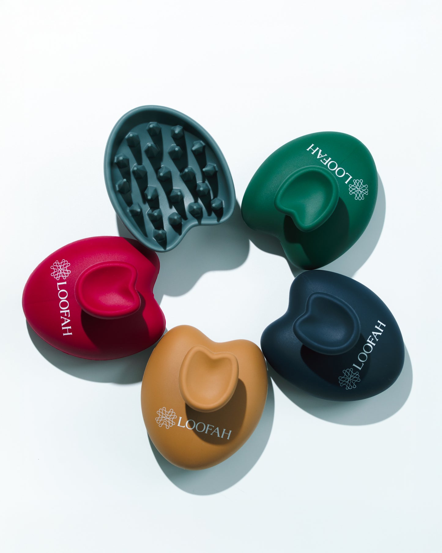 Loofah Silicone Set Collection مجموعة فرش تنظيف سيلكون