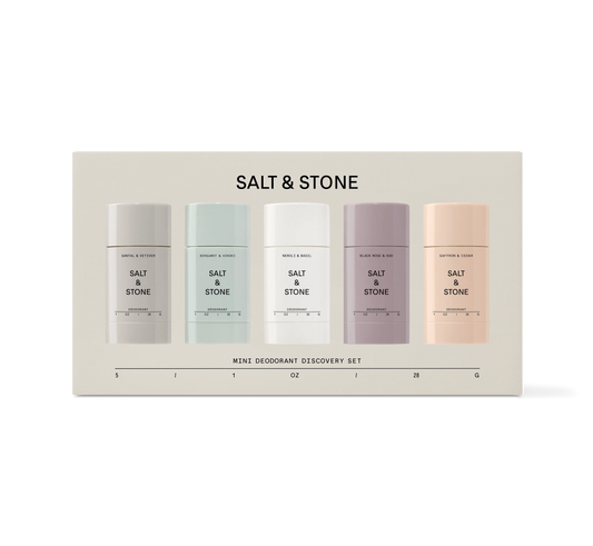 Salt & Stone Mini Deodorant Discovery Set
