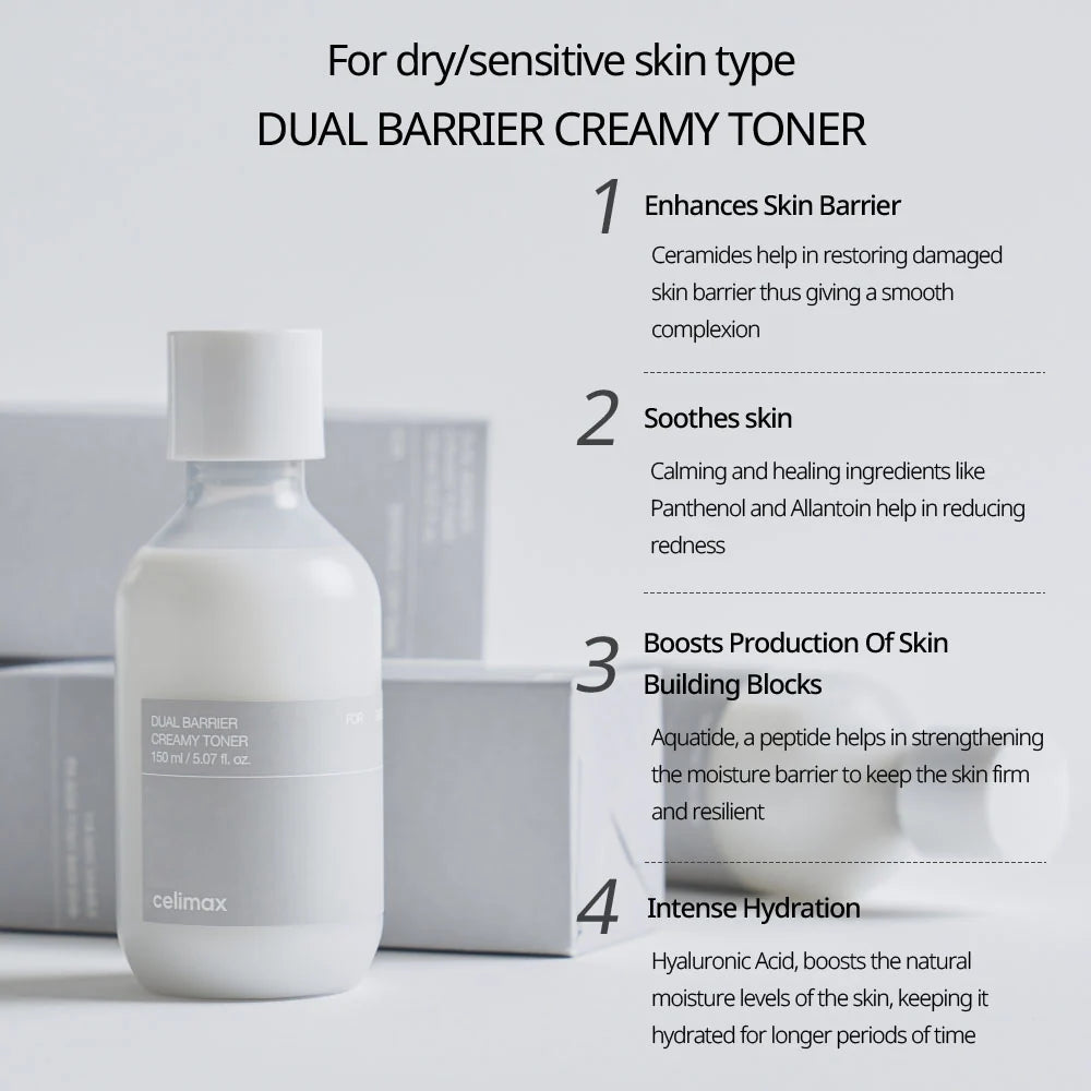 Celimax (Renew) Dual Barrier Creamy Toner