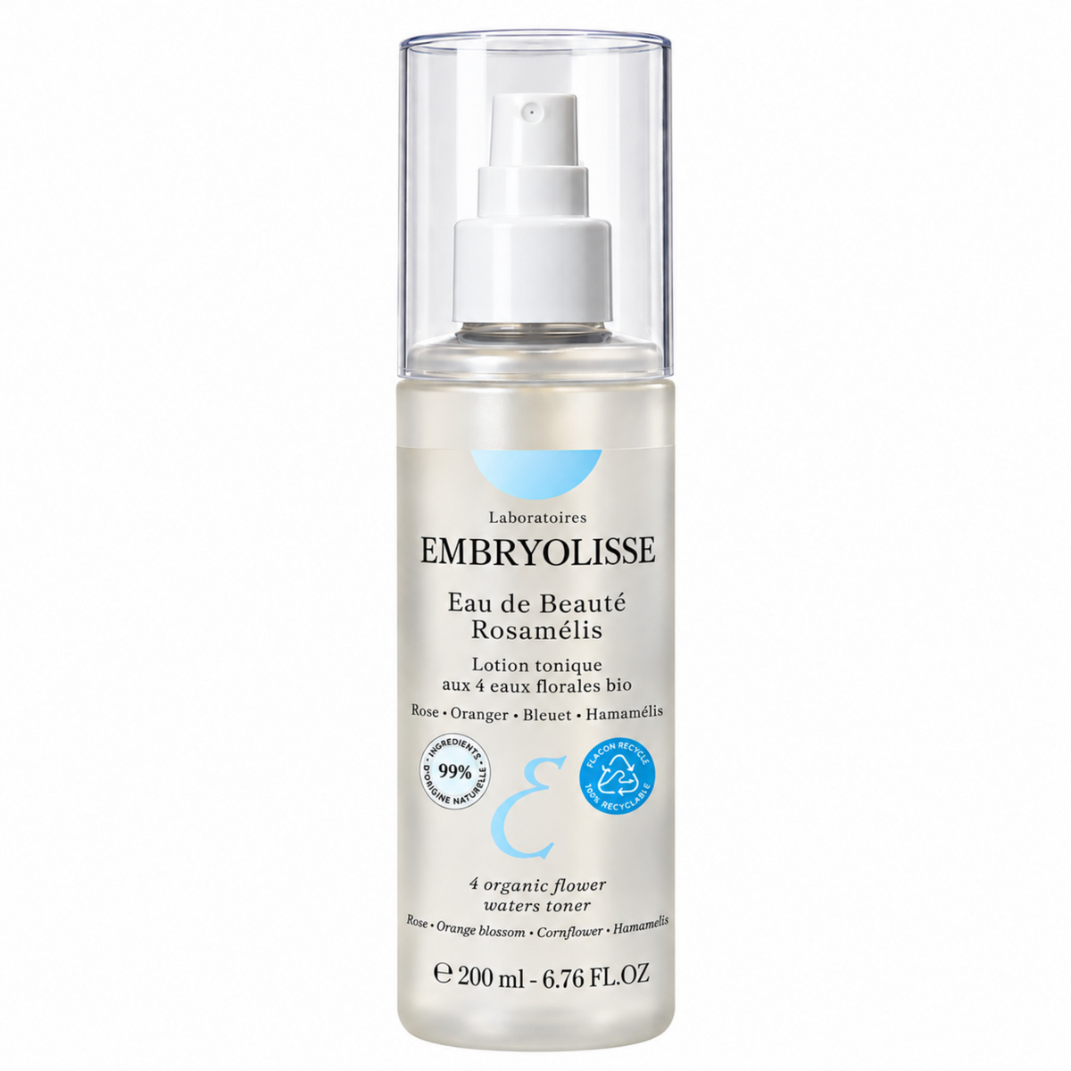 Embryolisse Eau de Beauté Rosamélis 4 Organic Flower Waters Toner