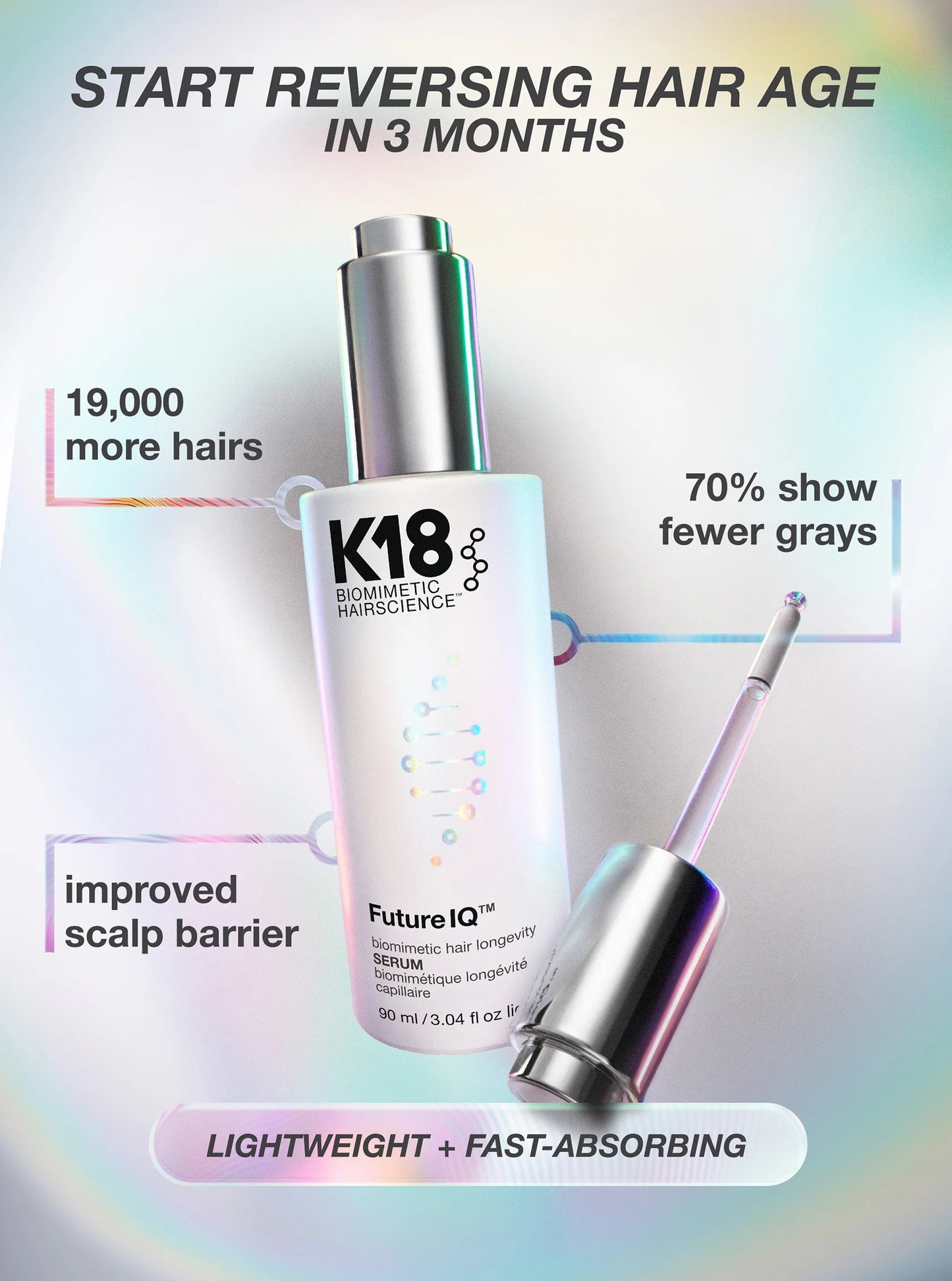 K18 Future IO™ Biomimetic Hair Longevity Serum