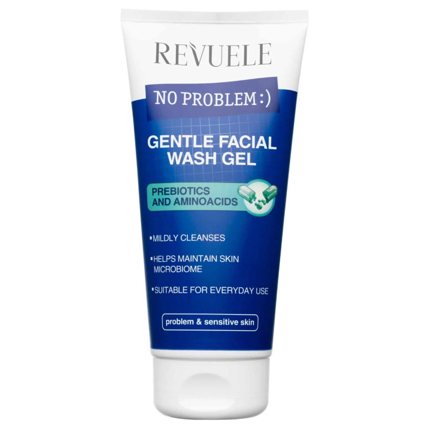 Revuele No Problem Gentle Facial Wash Gel with Prebiotics & Amino Acids