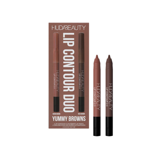 Huda Beauty Yummy Browns Lip Contour Duo