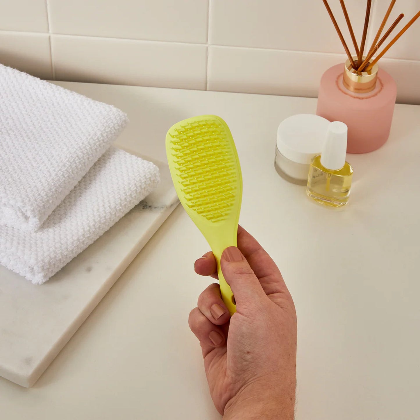 Tangle Teezer Mini Detangler Hair Brush for Straight & Curly Hair