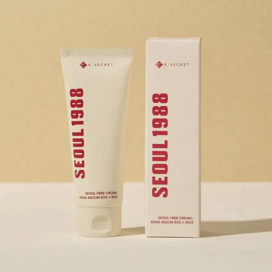 K-SECRET SEOUL 1988 Cream Snail Mucin 93% + Rice