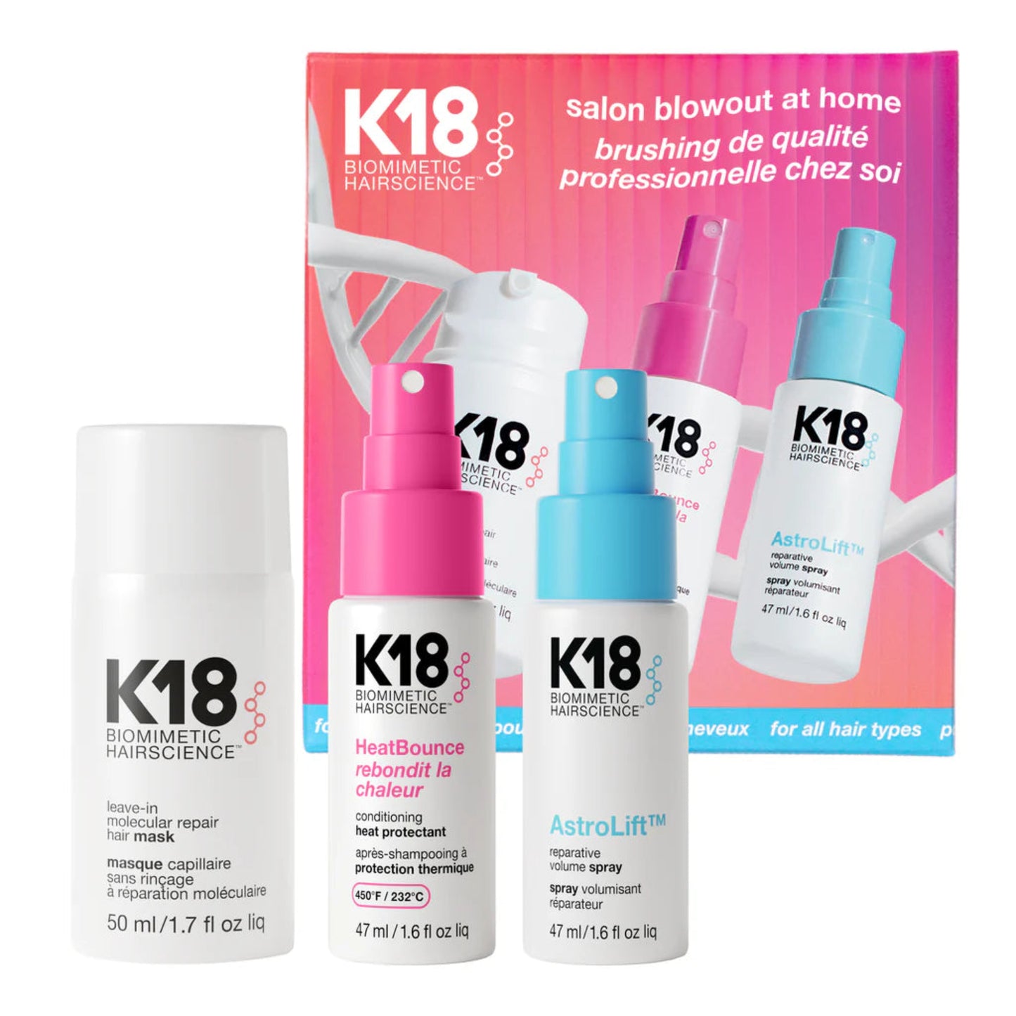 K18 Biomimetic Hairscience Salon Blowout At Home
