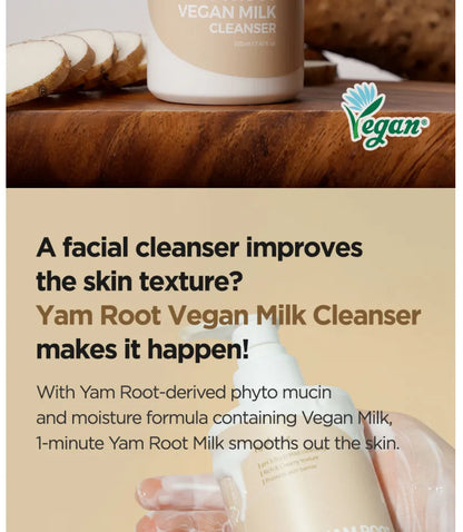 Isntree Yam Root Vegan Milk Cleanser