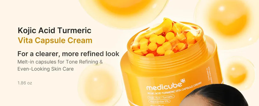 Medicube Kojic Acid Turmeric Vita Capsule Cream