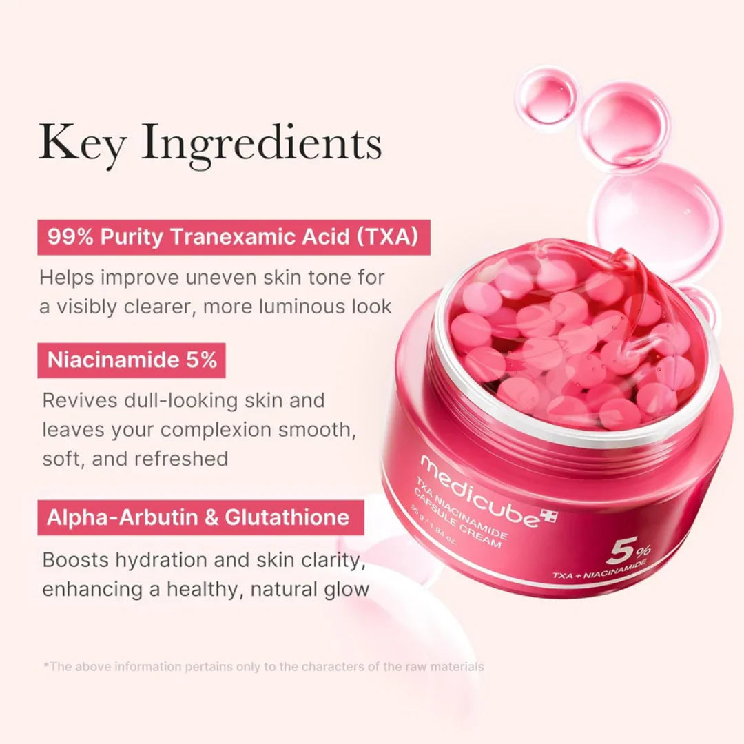 Medicube TXA Niacinamide Capsule Cream