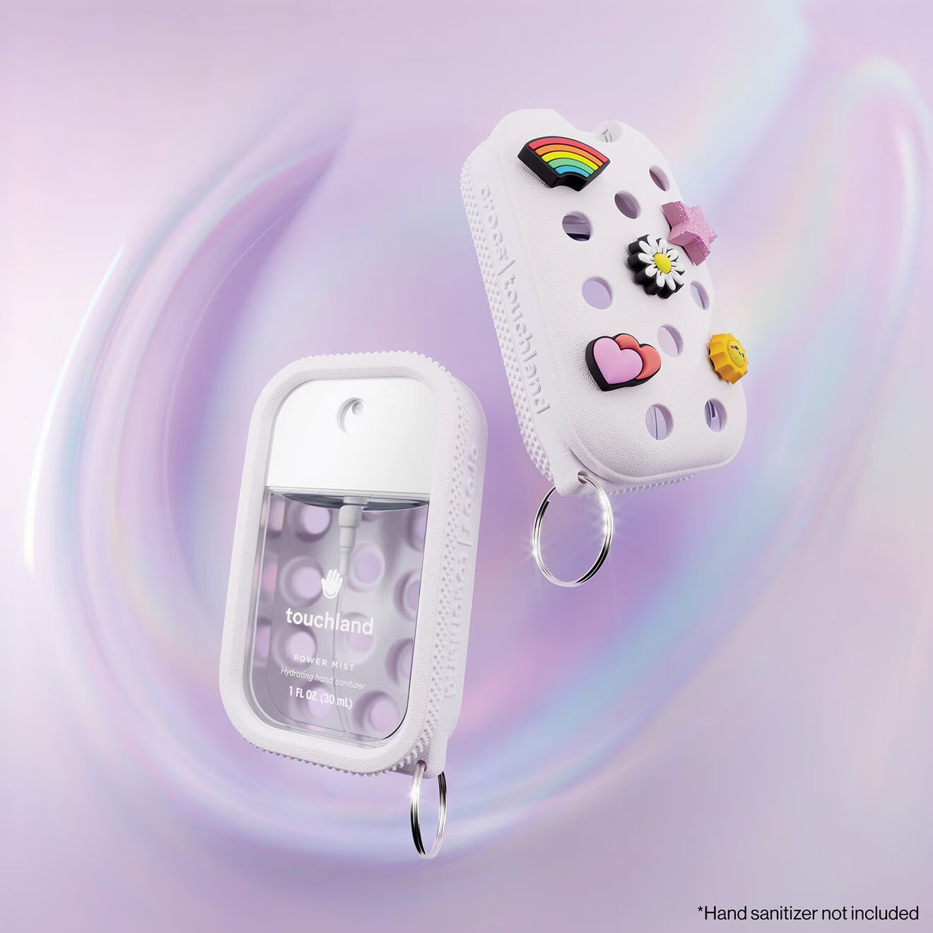 Touchland Crocs x Touchland Hand Mist Case – Cosmic White